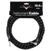 Шнур Jack-Jack FENDER CUSTOM SHOP 18.6 ANGLE INSTRUMENT CABLE BLACK TWEED